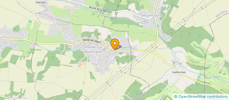 localisation de l'entreprise SCI GANCARZ  OINVILLE-SUR-MONTCIENT