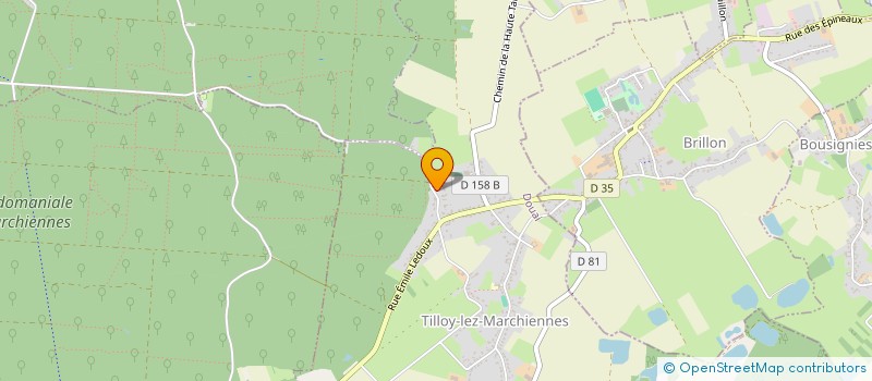 localisation de l'entreprise SCI GAND à TILLOY-LEZ-MARCHIENNES