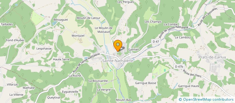 localisation de l'entreprise SCI GANDIN-BAUGET à SARLAT-LA-CANEDA