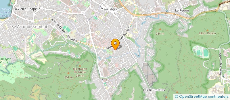 localisation de l'entreprise SCI GANDOLFIMMO à MARSEILLE