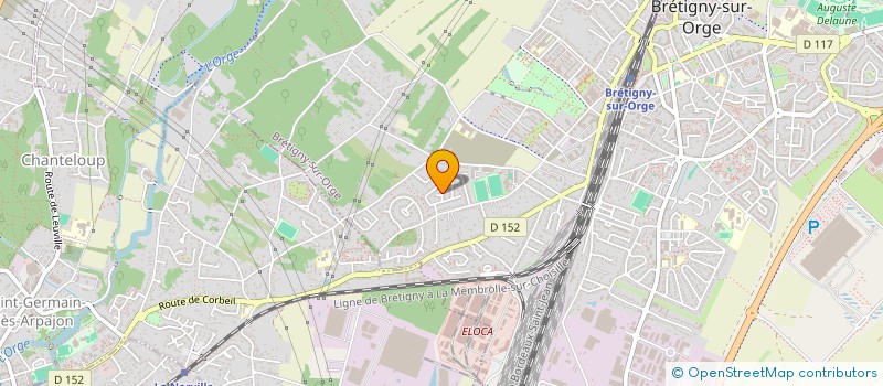 localisation de l'entreprise SCI GANDOLPHE-LOPES à BRETIGNY-SUR-ORGE