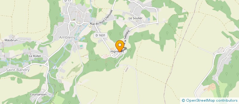 localisation de l'entreprise SCI GANDOSSI FRERES à AMBLENY