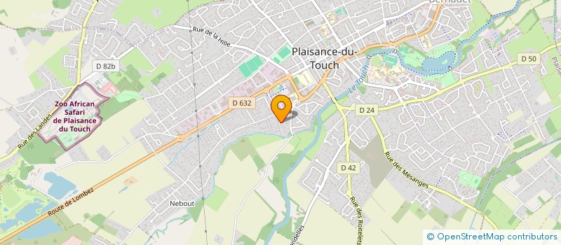 localisation de l'entreprise SCI GANDOUR AMAZONIE  PLAISANCE-DU-TOUCH