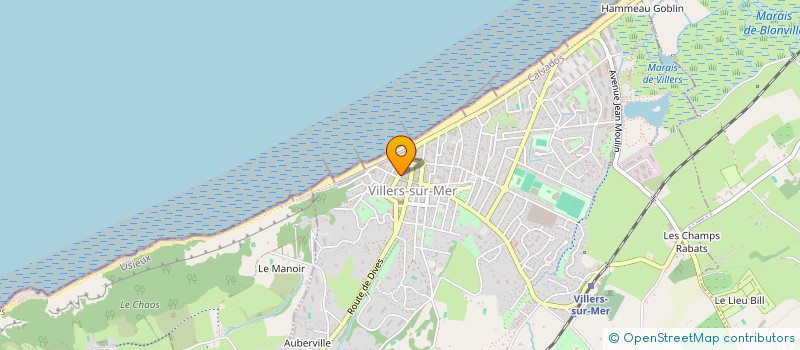 localisation de l'entreprise SCI GANDY  VILLERS-SUR-MER