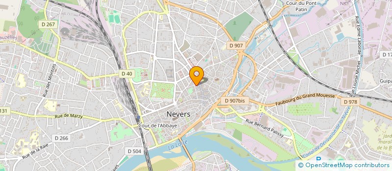 localisation de l'entreprise SCI GANESCH à NEVERS