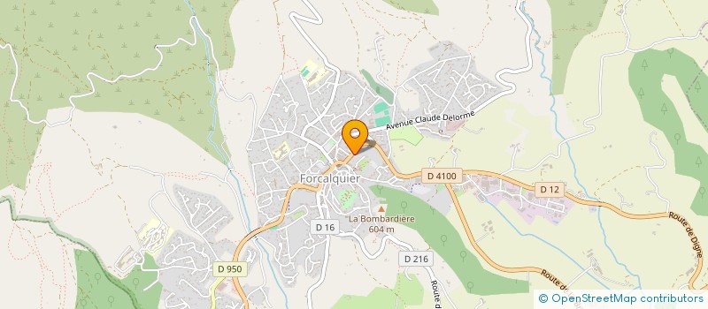 localisation de l'entreprise SCI GANESHA à FORCALQUIER