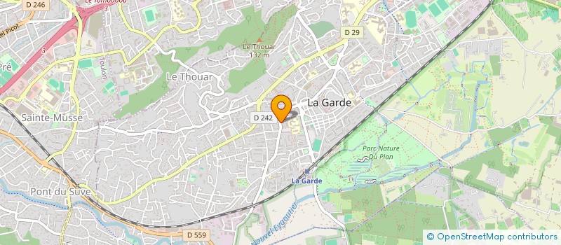 localisation de l'entreprise SCI GANESHA à LA GARDE