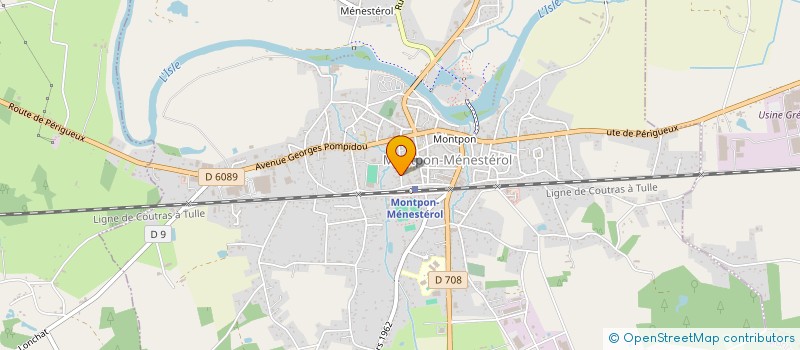 localisation de l'entreprise SCI GANFARD  MONTPON-MENESTEROL