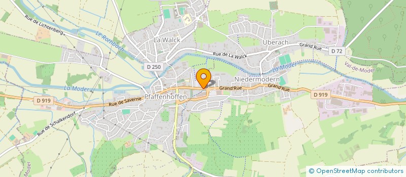 localisation de l'entreprise SCI GANGLOFF  VAL-DE-MODER