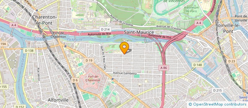 localisation de l'entreprise SCI GANGLOFF IMMOBILIER à MAISONS-ALFORT