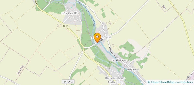 localisation de l'entreprise SCI GANGZU à BAILLEAU-ARMENONVILLE