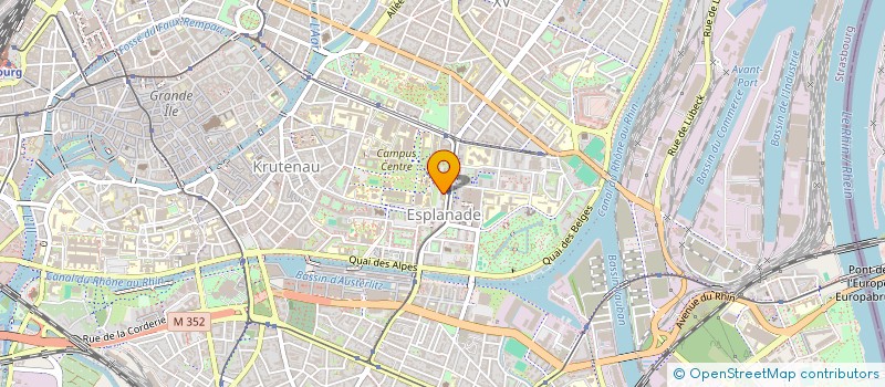 localisation de l'entreprise SCI GANI  STRASBOURG