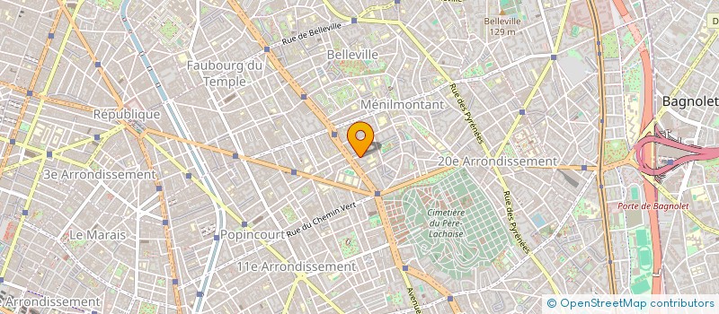 localisation de l'entreprise SCI GANICO  PARIS