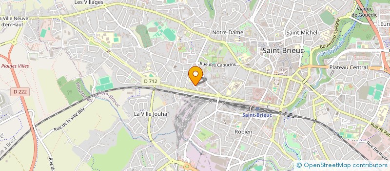 localisation de l'entreprise SCI GANNERON à SAINT-BRIEUC