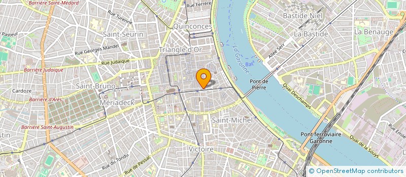 localisation de l'entreprise SCI GANO  BORDEAUX