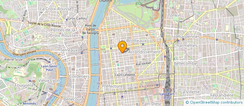 localisation de l'entreprise SCI GANOUSSE  LYON