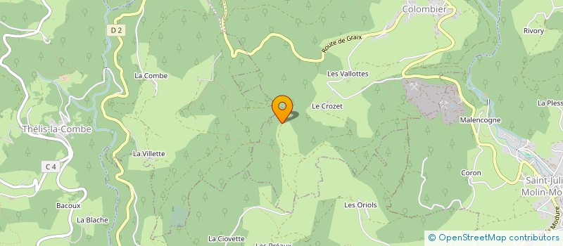 localisation de l'entreprise SCI GANS  COLOMBIER