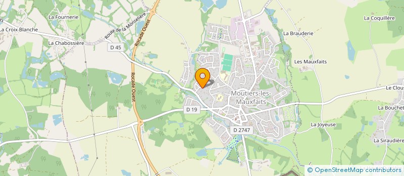 localisation de l'entreprise SCI GANSARINE  SAINT-VINCENT-SUR-GRAON