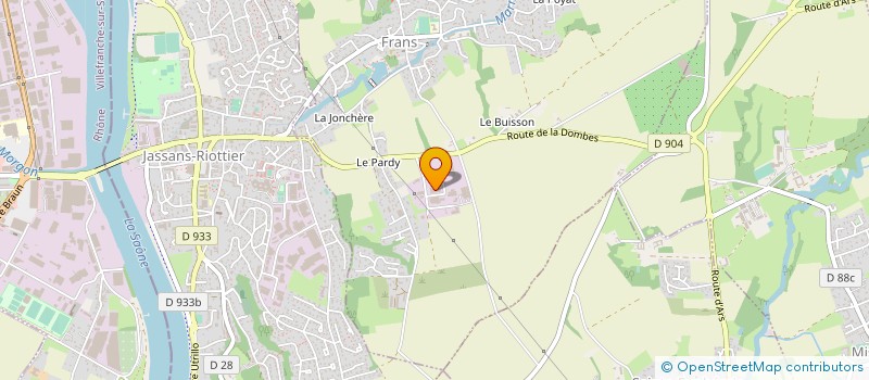 localisation de l'entreprise SCI GANSE à FRANS