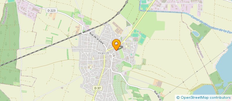 localisation de l'entreprise SCI GANTER  HRDT