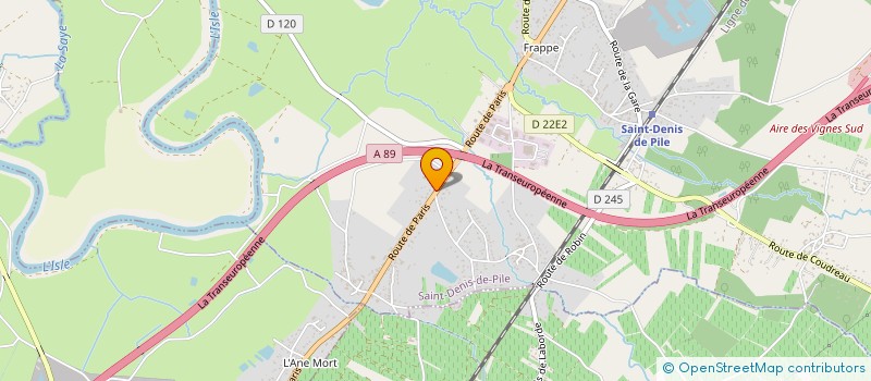 localisation de l'entreprise SCI GAP  SAINT-DENIS-DE-PILE