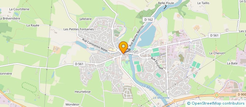 localisation de l'entreprise SCI GAP HELBERT CHANGE  CHANGE