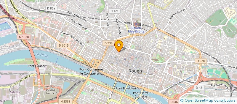 localisation de l'entreprise SCI GAPAMA à ROUEN