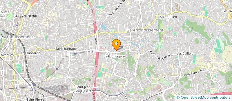 localisation de l'entreprise SCI GAPCR à MARSEILLE