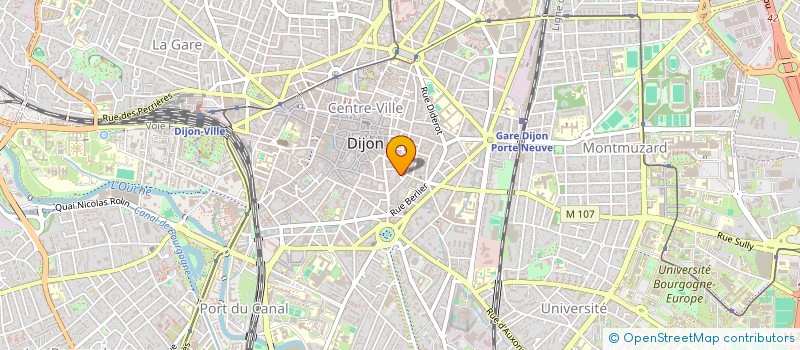 localisation de l'entreprise SCI GAPE  DIJON