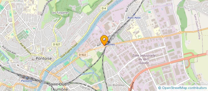 localisation de l'entreprise SCI GAPE à SAINT-OUEN-L'AUMONE