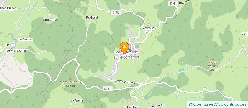 localisation de l'entreprise SCI GAPETTE  SAINT-DIDIER-SUR-ROCHEFORT