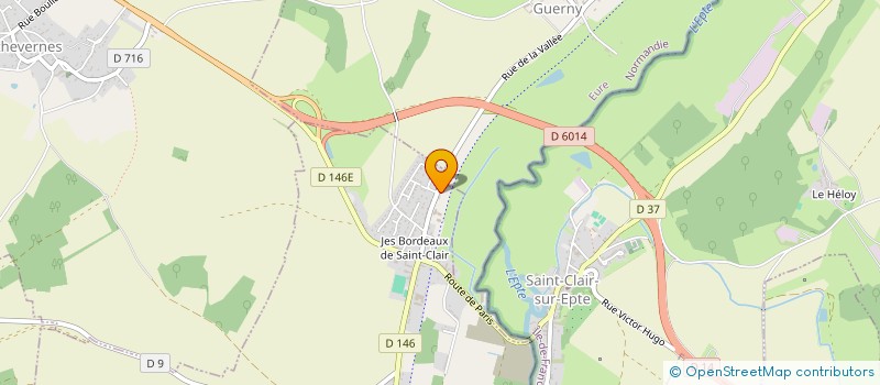 localisation de l'entreprise SCI GAPH  VEXIN-SUR-EPTE