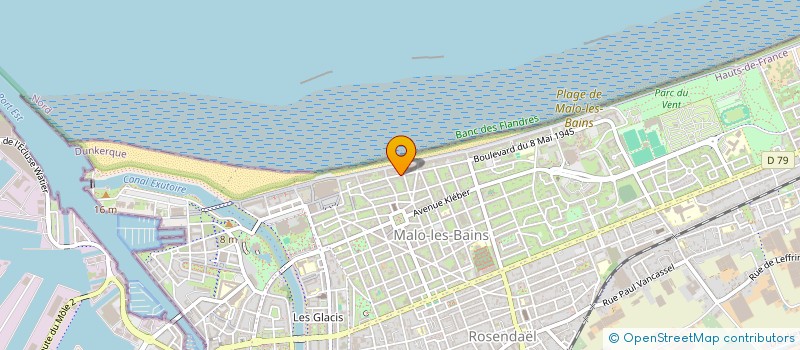 localisation de l'entreprise SCI GAPILO à DUNKERQUE