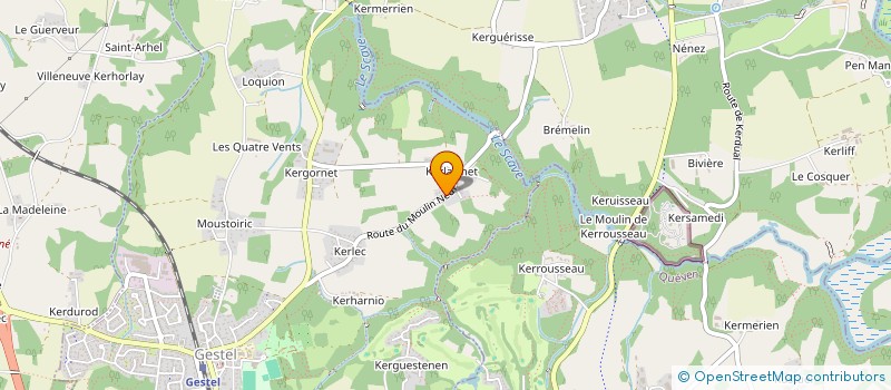 localisation de l'entreprise SCI GARAGE POILVEZ à PLOEMEUR