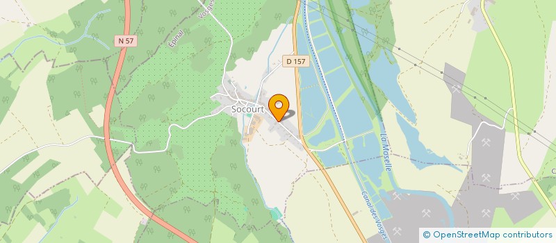 localisation de l'entreprise SCI GARAMA  SOCOURT