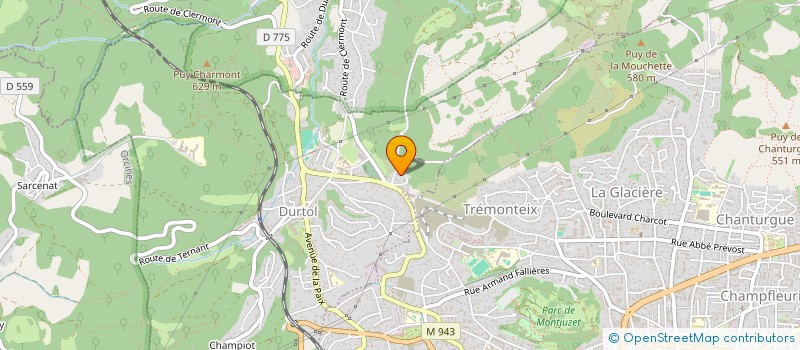 localisation de l'entreprise SCI GARAMA  DURTOL