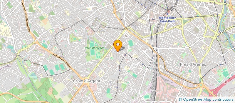 localisation de l'entreprise SCI GARANCE à MONTPELLIER