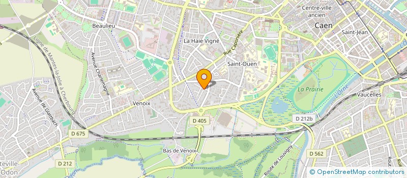 localisation de l'entreprise SCI GARANCE à CAEN