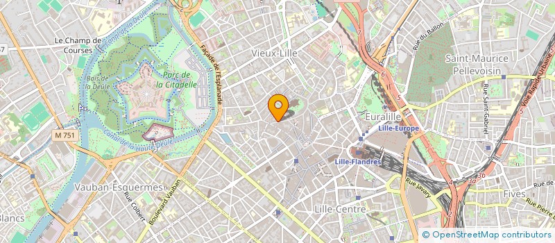 localisation de l'entreprise SCI GARANCE à LILLE