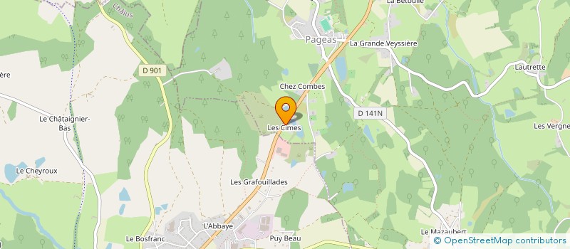 localisation de l'entreprise SCI GARANCE IMMOBILIER à PAGEAS