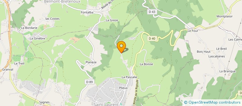 localisation de l'entreprise SCI GARAPIN  SAINT-LAURENT-LES-TOURS