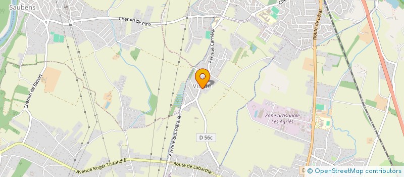 localisation de l'entreprise SCI GARAUD  VILLATE