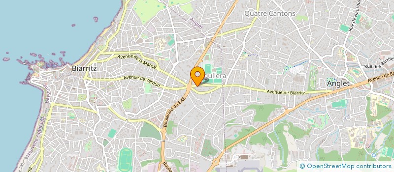 localisation de l'entreprise SCI GARAZI à BIARRITZ