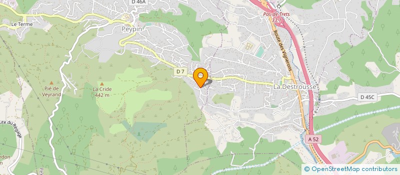 localisation de l'entreprise SCI GARBATELLA  LE BEAUSSET