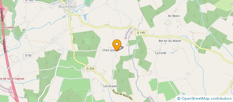 localisation de l'entreprise SCI GARBAUD  BOISREDON