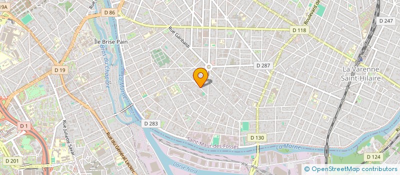 localisation de l'entreprise SCI GARBETTE à SAINT-MAUR-DES-FOSSES