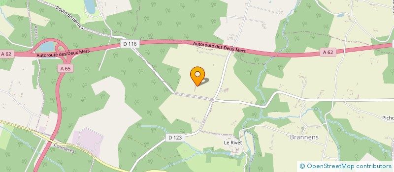 localisation de l'entreprise SCI GARBO  BRANNENS