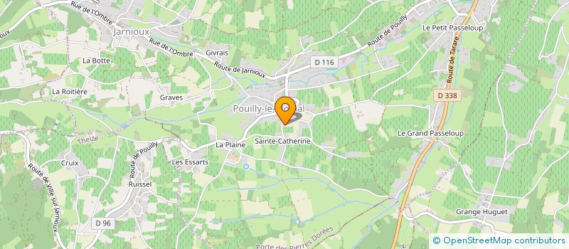 localisation de l'entreprise SCI GARBOTA à PORTE-DES-PIERRES-DOREES