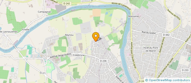 localisation de l'entreprise SCI GARCHENELOTE  BIAS