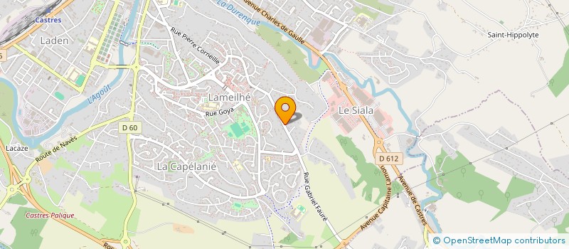 localisation de l'entreprise SCI GARCIA  CASTRES